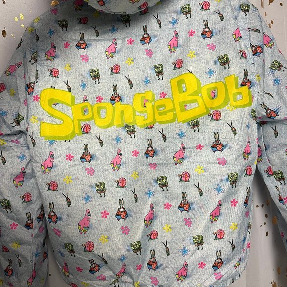 Members Only Spongebob Squarepants Jacket Sz: M - Picture 4 of 6